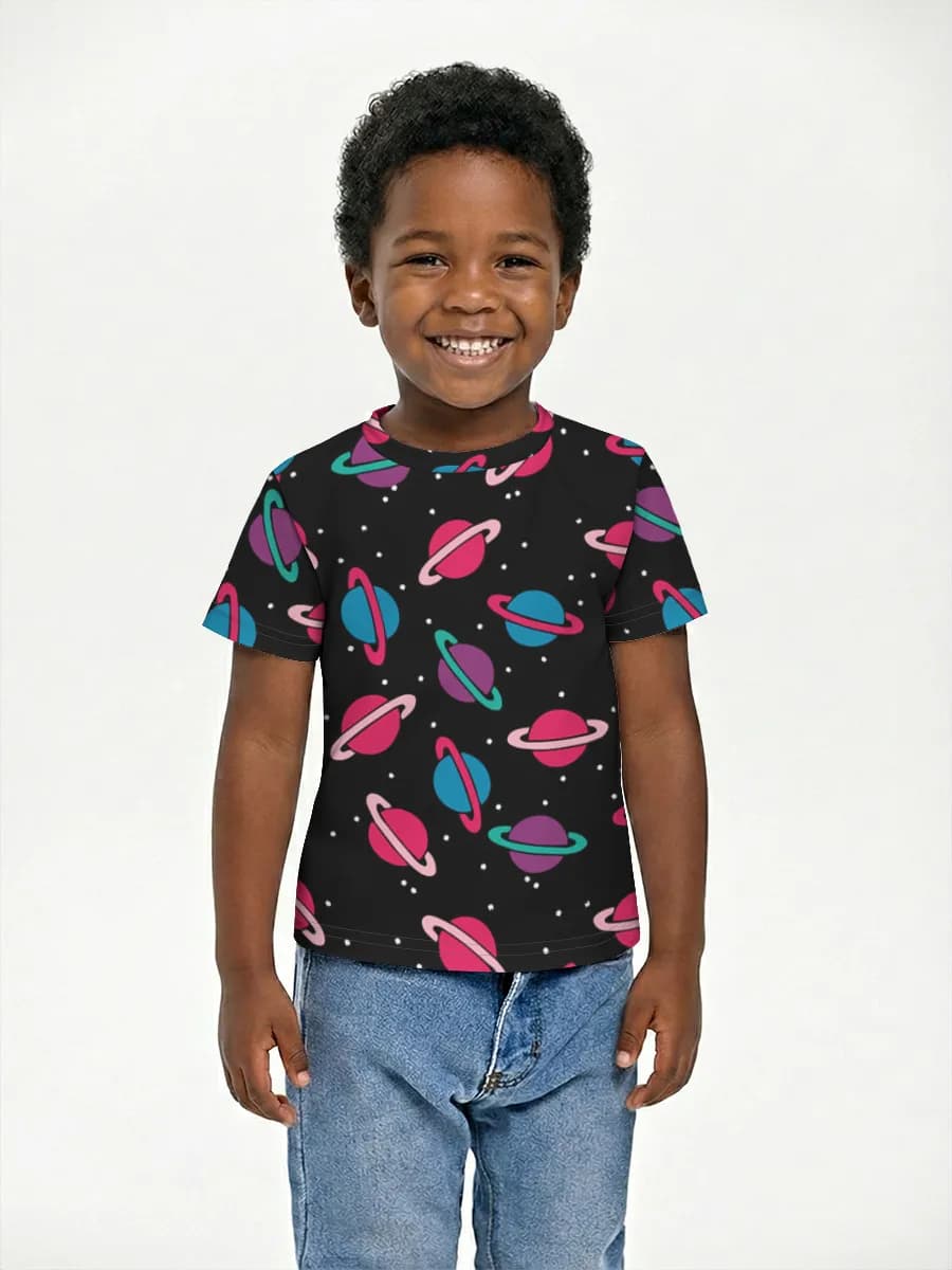 男の子 ベーシック コットンTシャツ