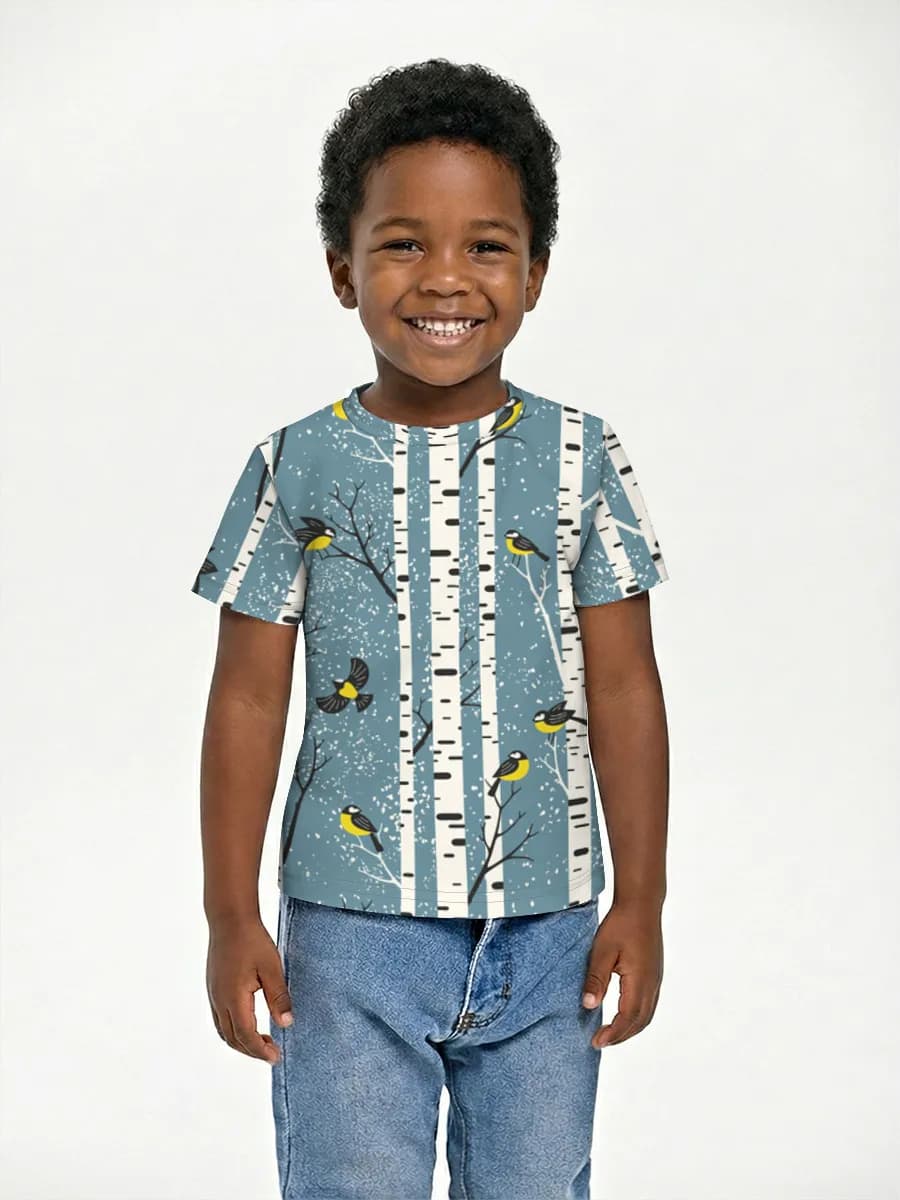 男の子 ベーシック コットンTシャツ