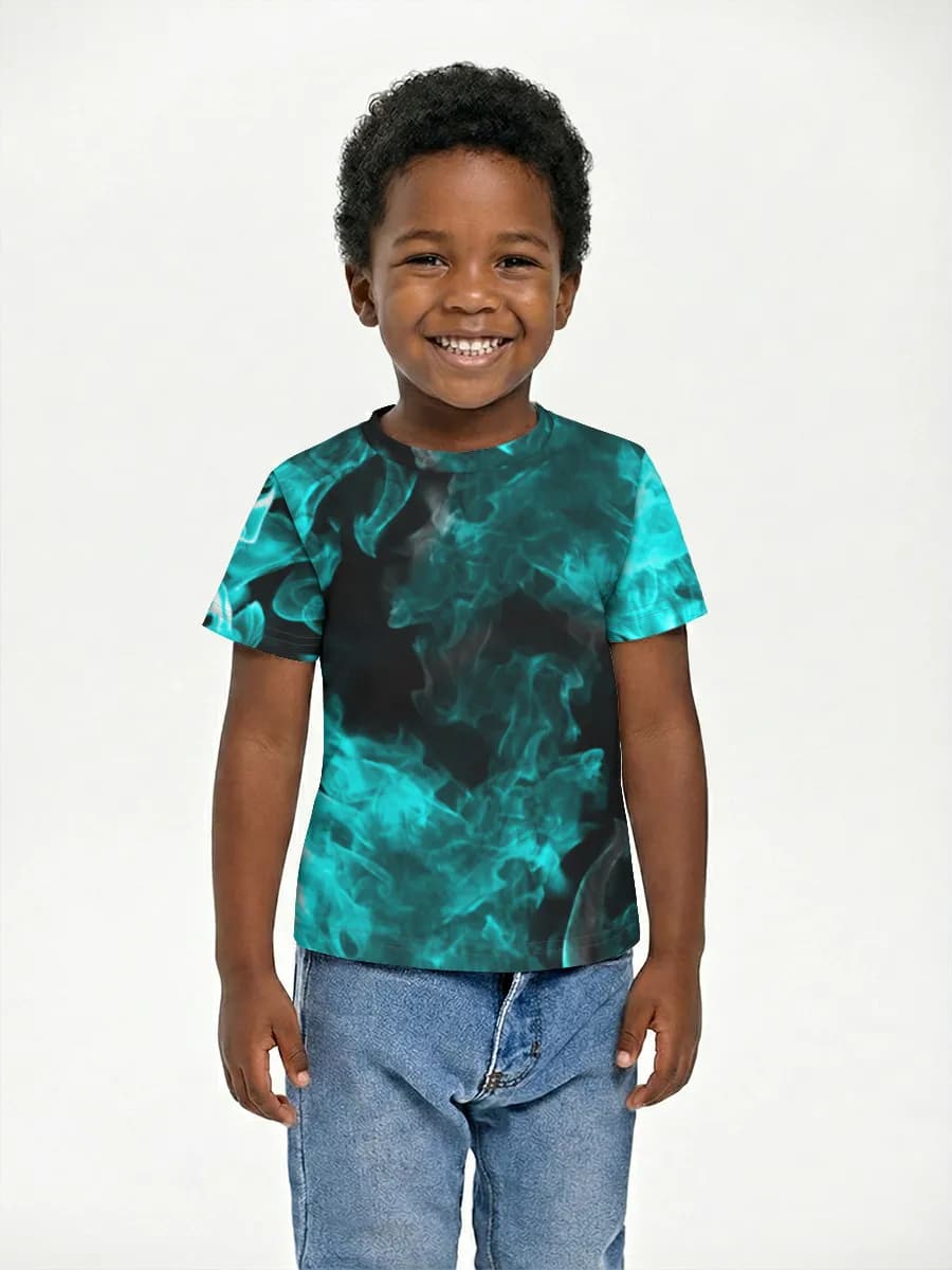 Boys' basic cotton T-shirt