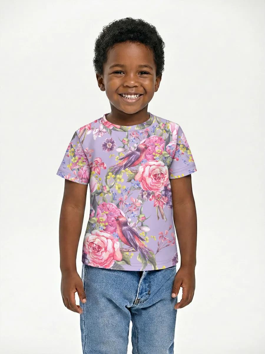 男の子 ベーシック コットンTシャツ