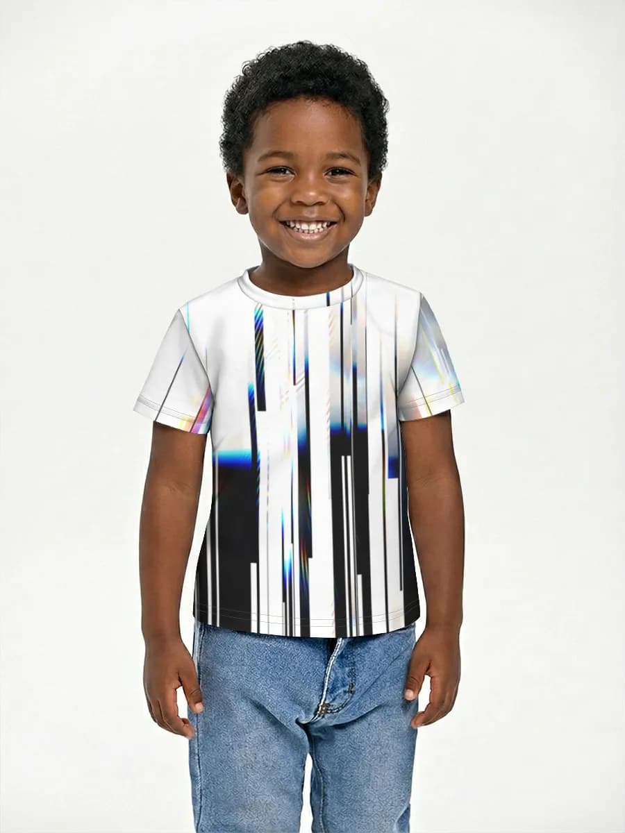 Camiseta Básica de Algodón Niño