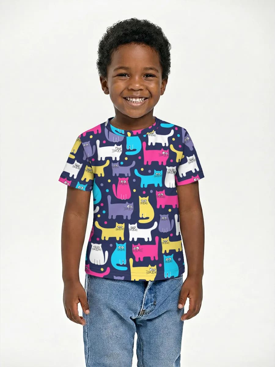 남아 베이직 코튼 티셔츠