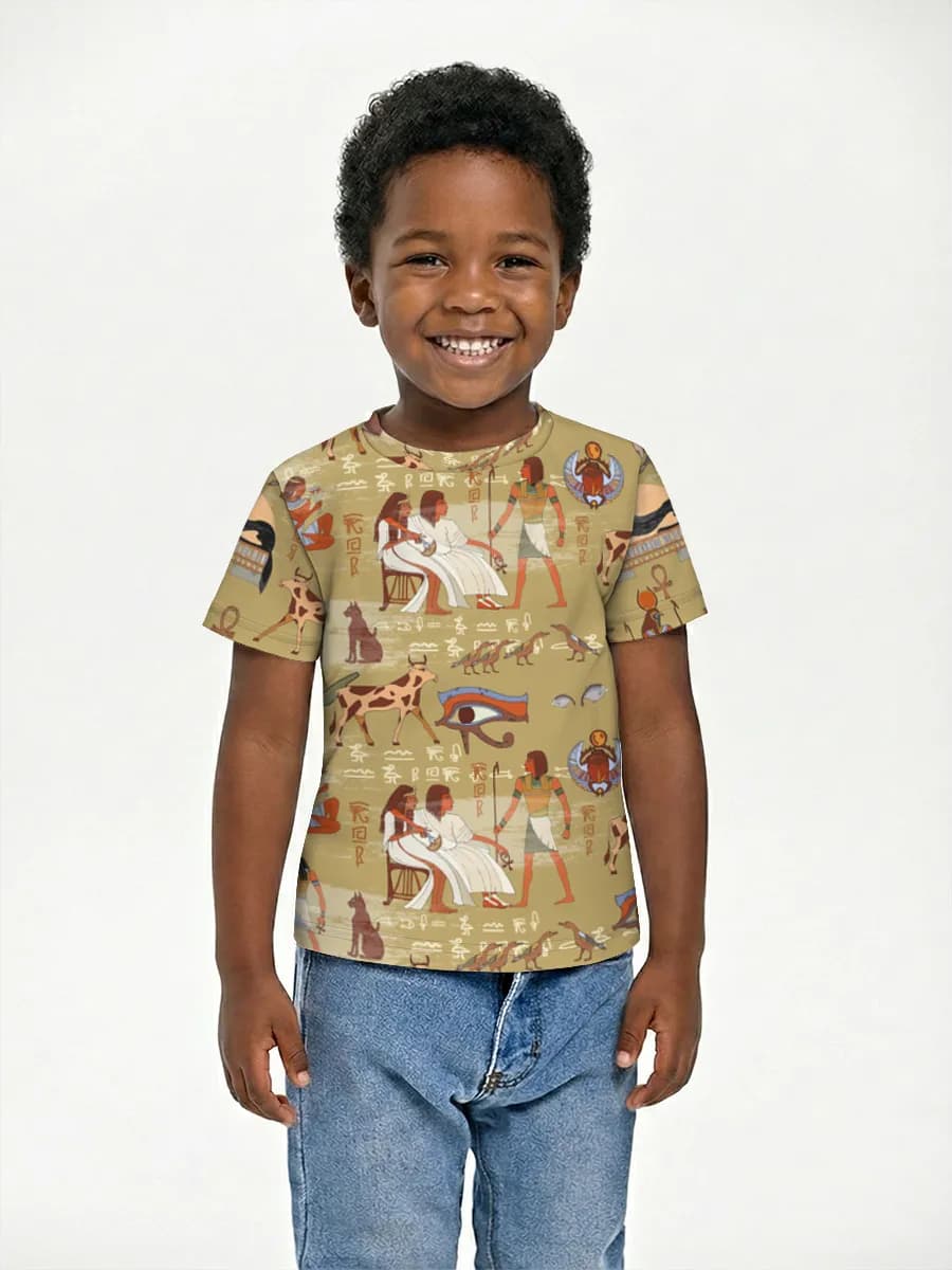男の子 ベーシック コットンTシャツ