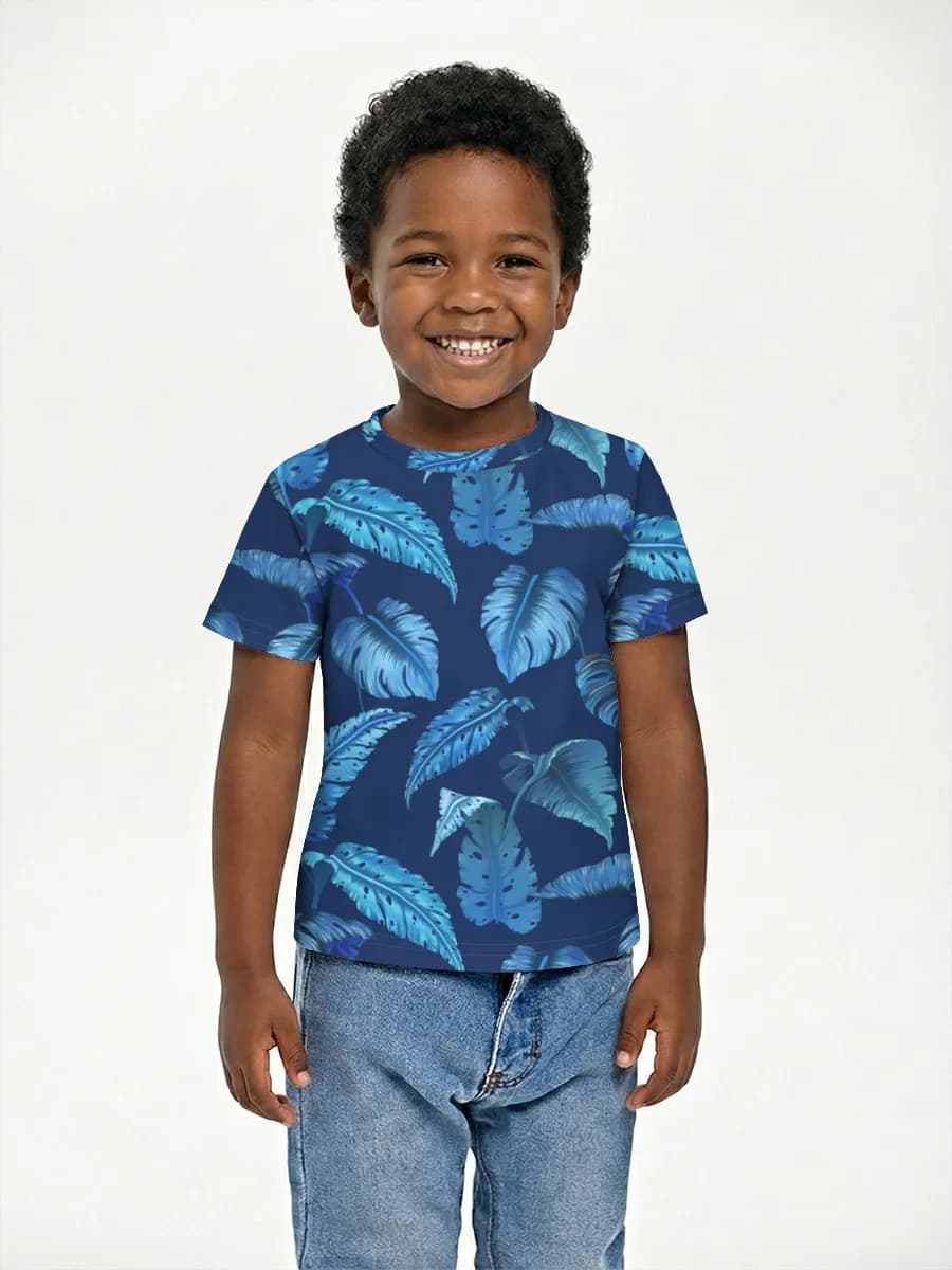 Camiseta Básica de Algodón Niño