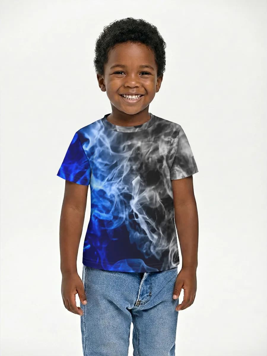 Boys' basic cotton T-shirt