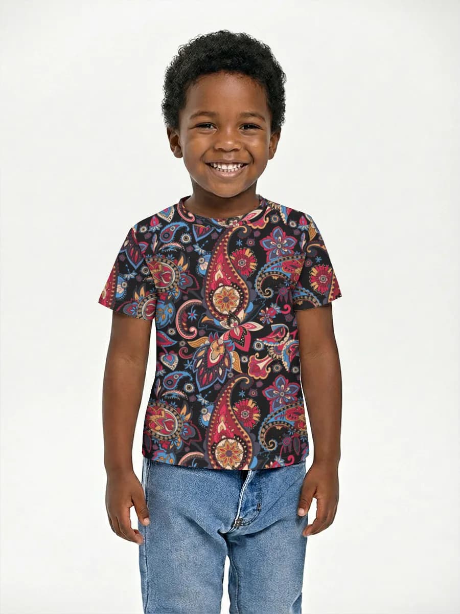 男の子 ベーシック コットンTシャツ