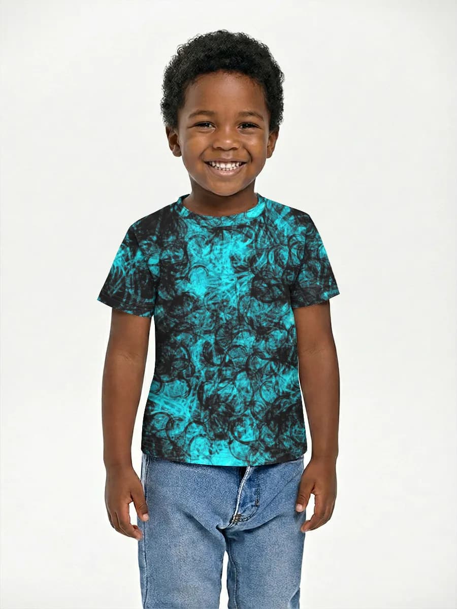 Boys' basic cotton T-shirt