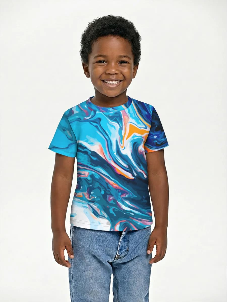 男の子 ベーシック コットンTシャツ