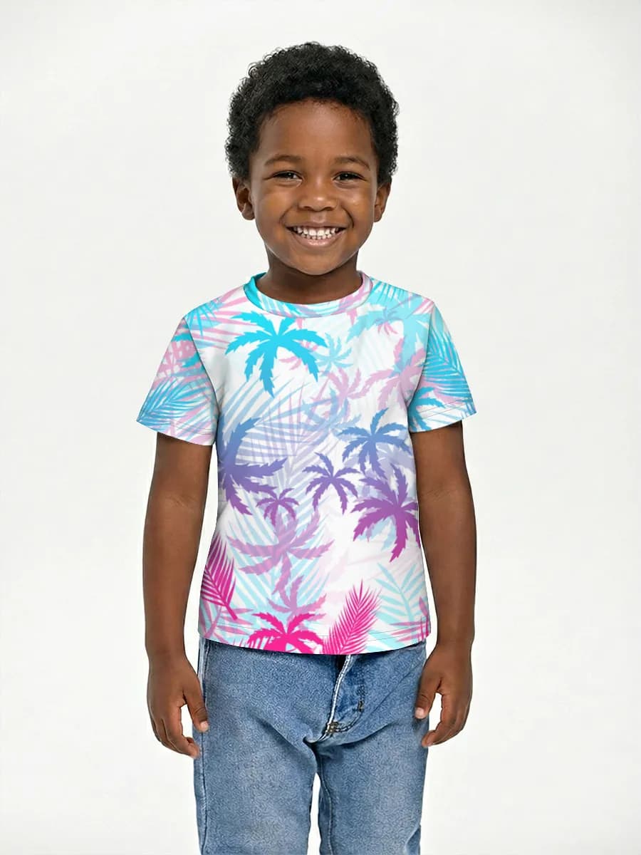 男の子 ベーシック コットンTシャツ