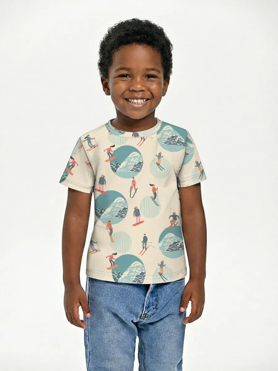 男の子 ベーシック コットンTシャツ