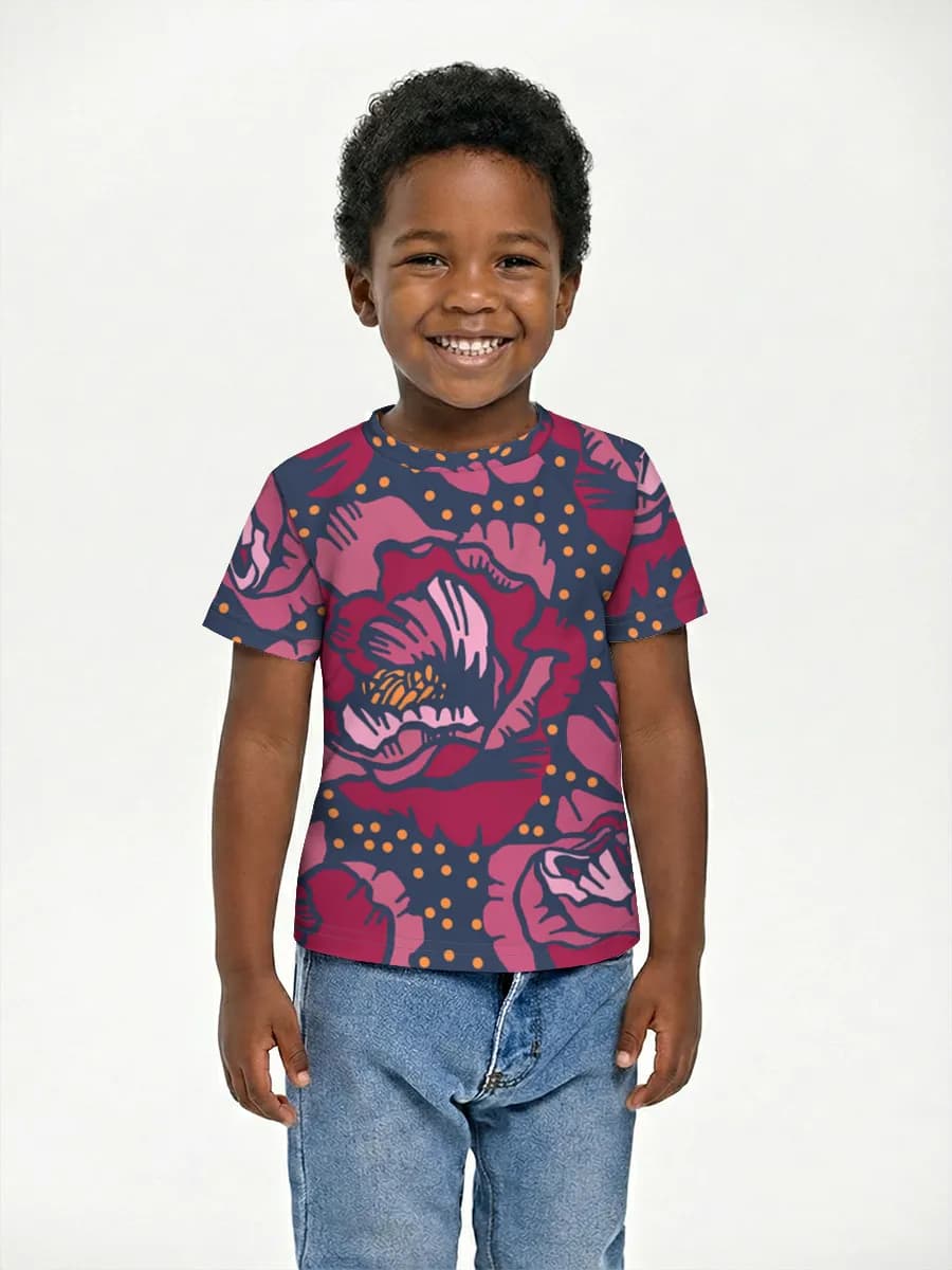 男の子 ベーシック コットンTシャツ