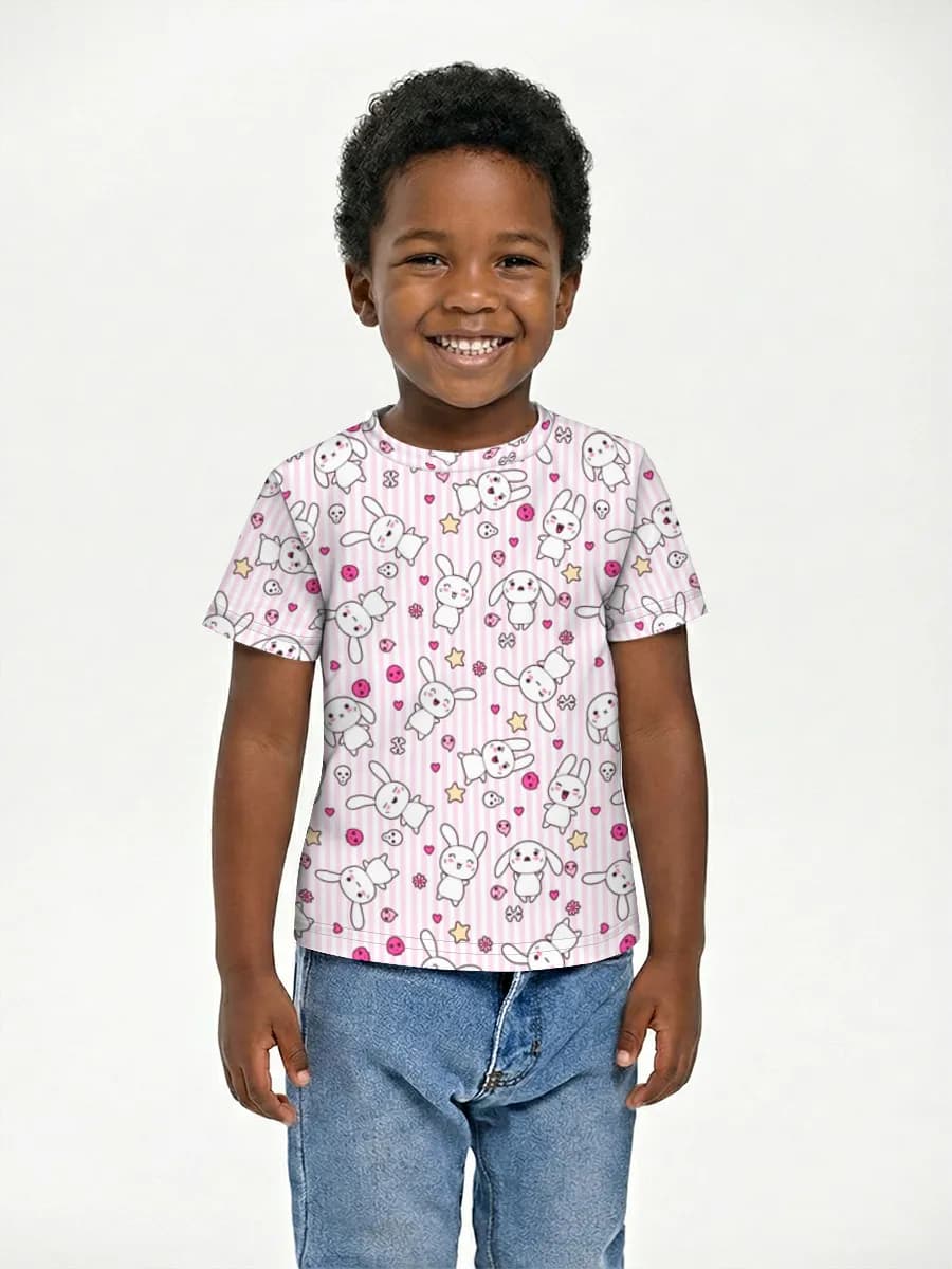 男の子 ベーシック コットンTシャツ