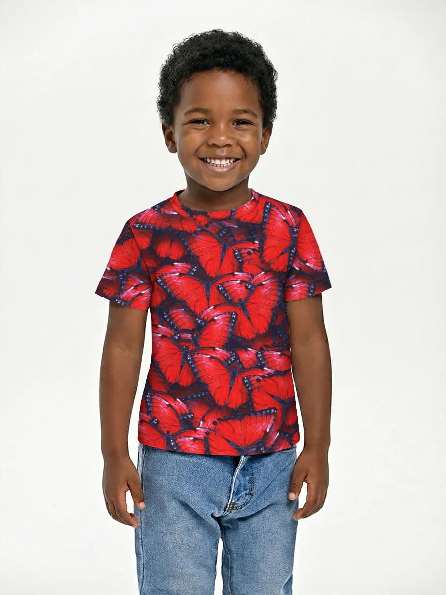 男の子 ベーシック コットンTシャツ