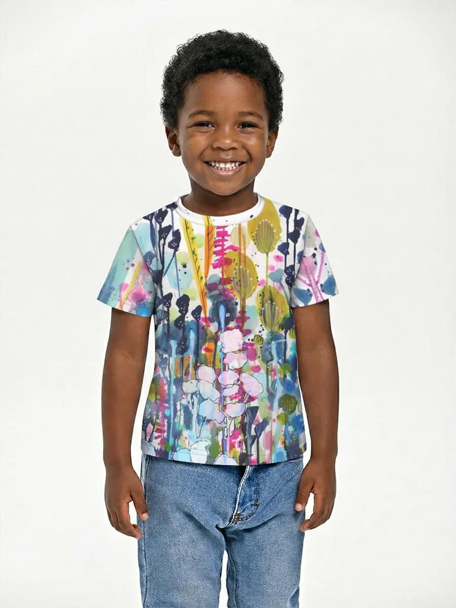 男の子 ベーシック コットンTシャツ
