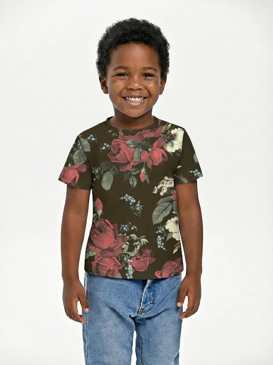 男の子 ベーシック コットンTシャツ