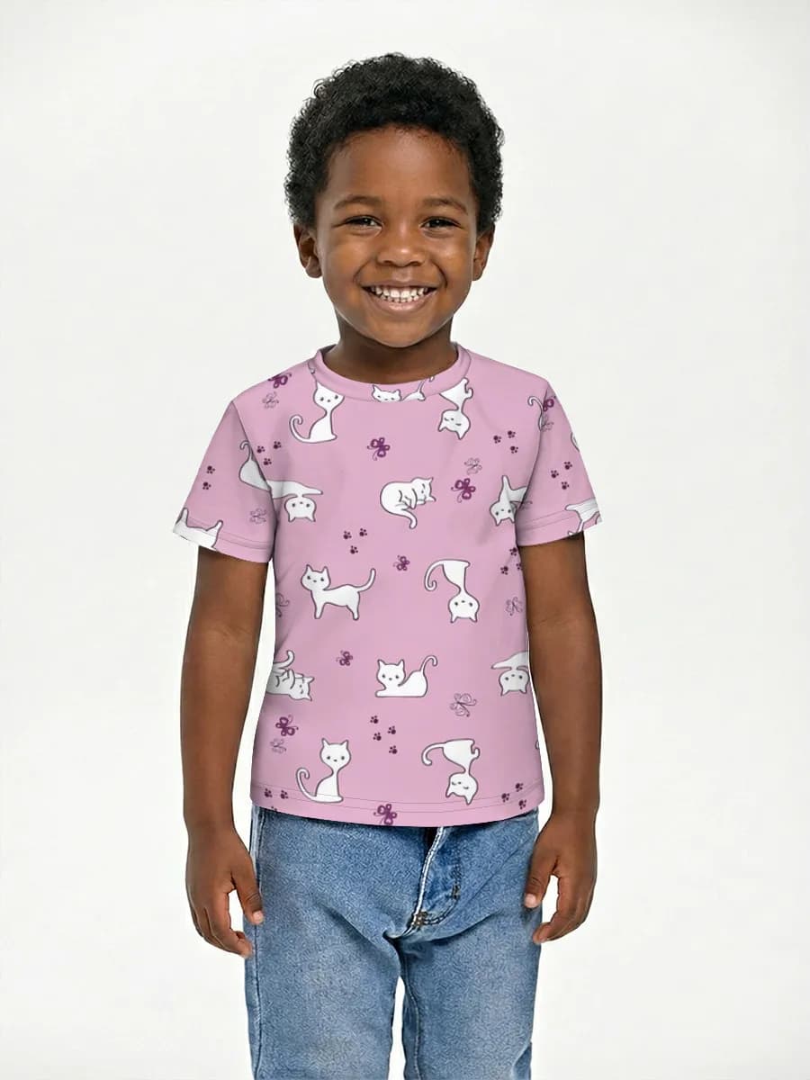 男の子 ベーシック コットンTシャツ