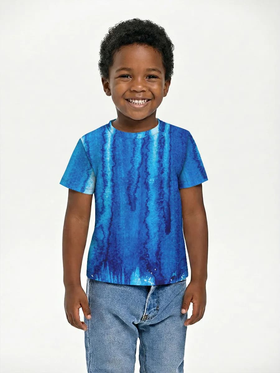 Boys' basic cotton T-shirt
