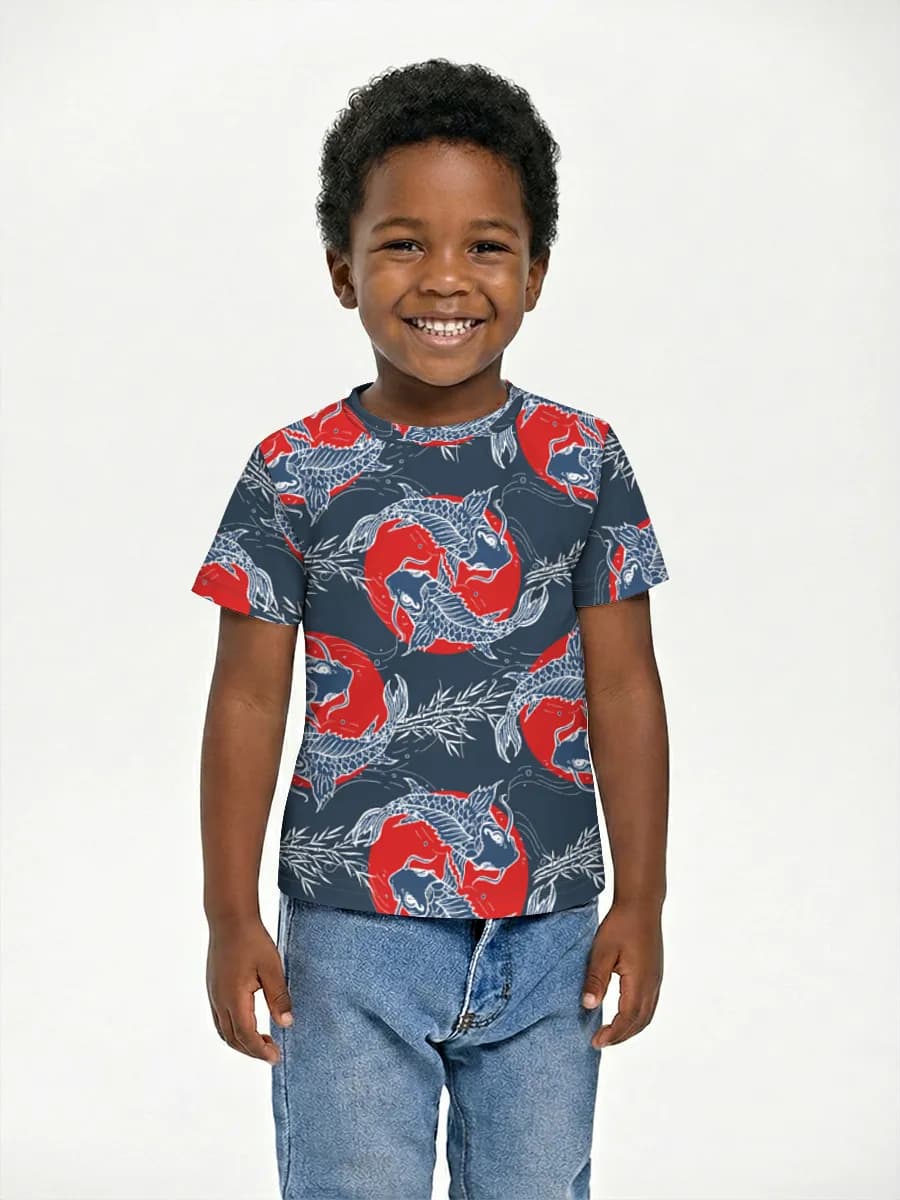 男の子 ベーシック コットンTシャツ