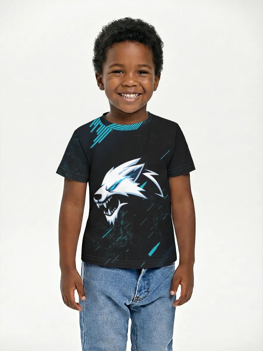 Camiseta Básica de Algodón Niño