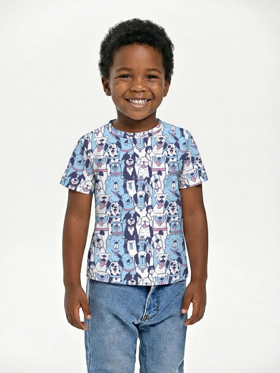 男の子 ベーシック コットンTシャツ