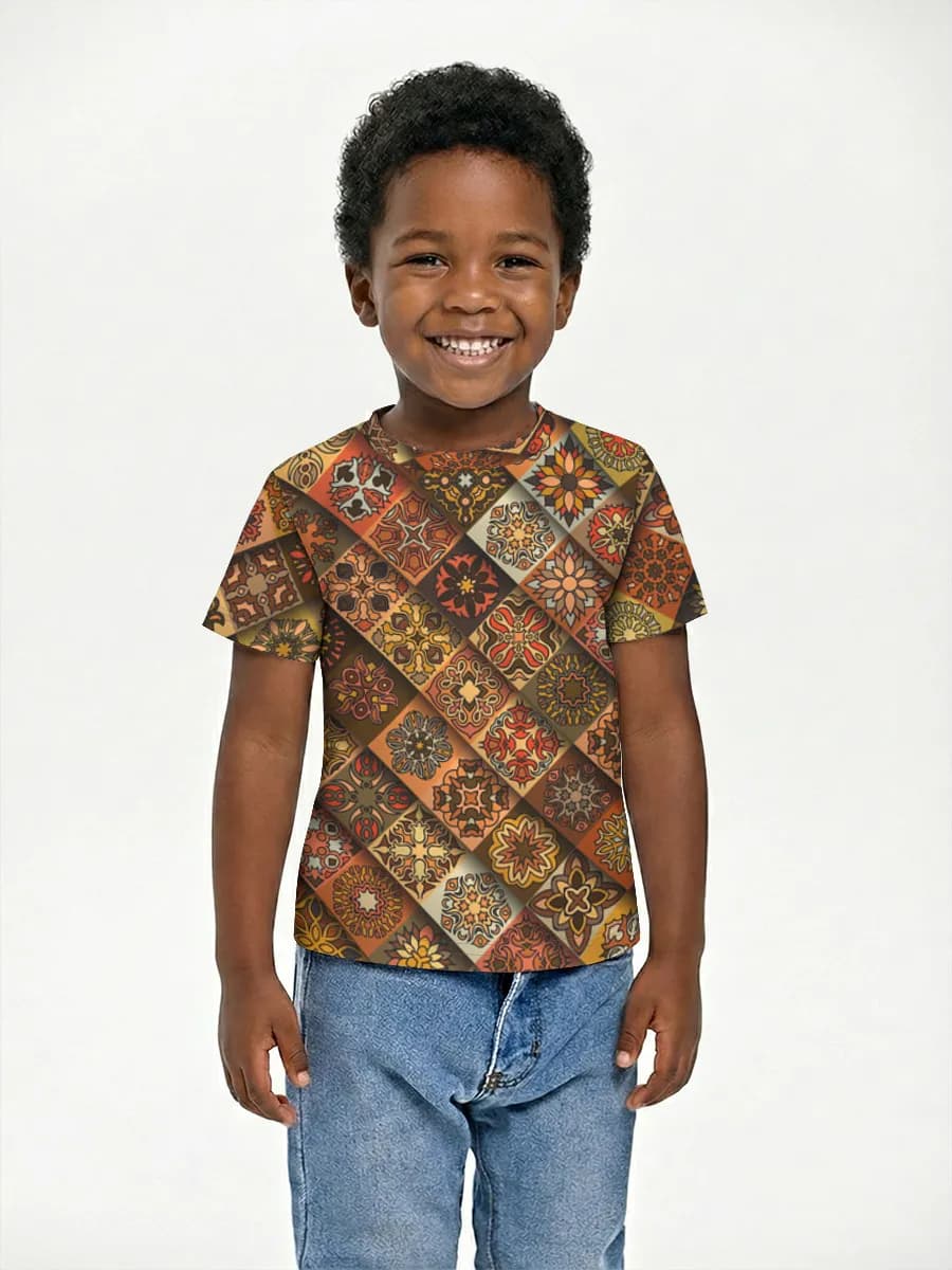 男の子 ベーシック コットンTシャツ