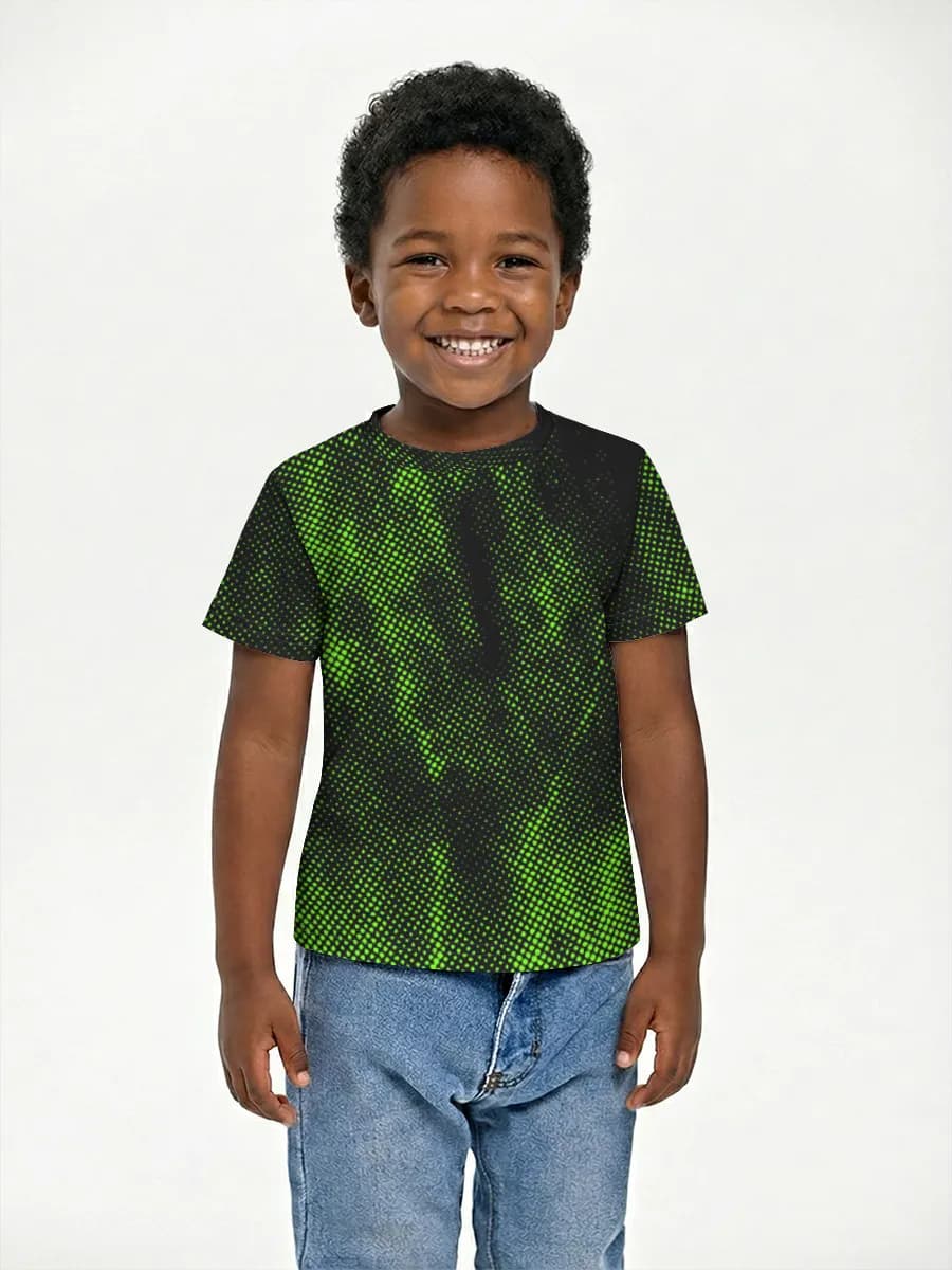 Boys' basic cotton T-shirt