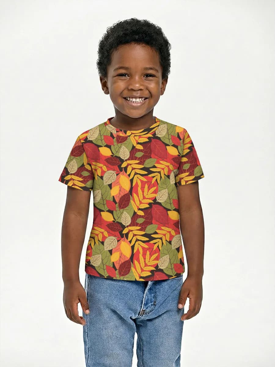男の子 ベーシック コットンTシャツ