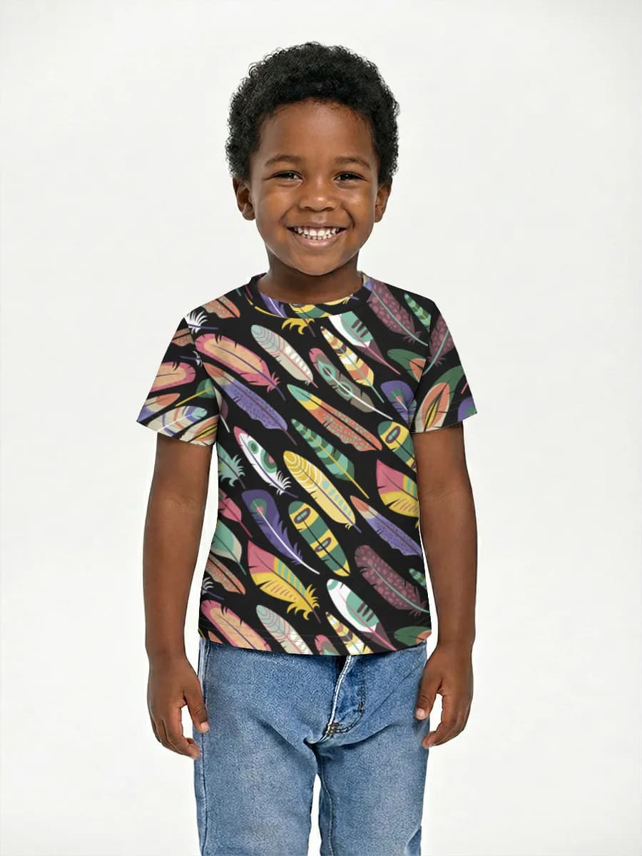 男の子 ベーシック コットンTシャツ