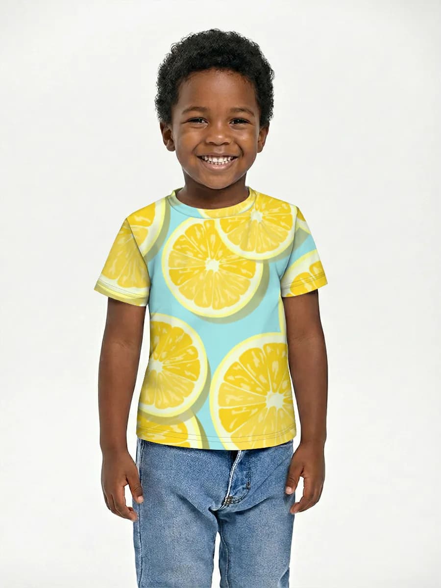 男の子 ベーシック コットンTシャツ
