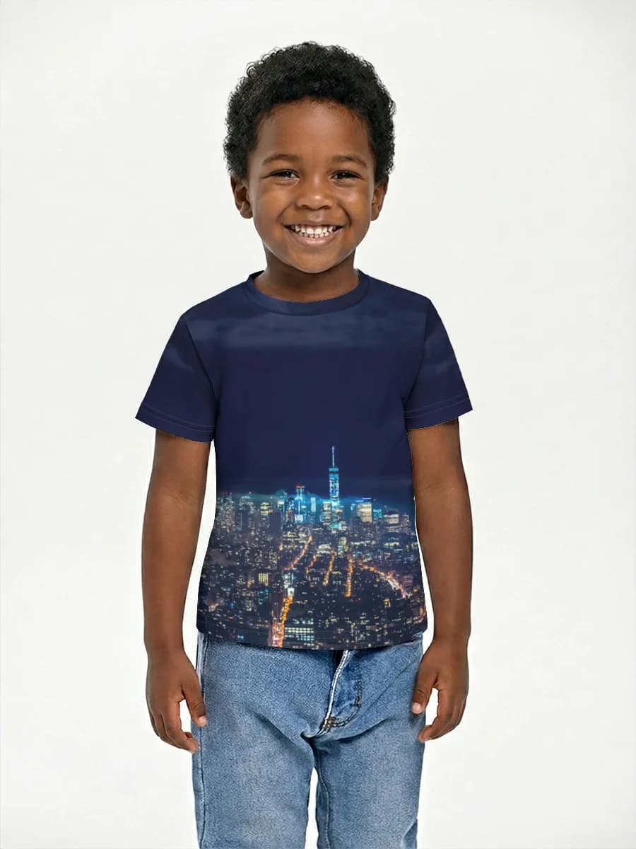 男の子 ベーシック コットンTシャツ