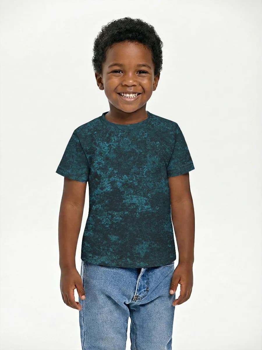 Boys' basic cotton T-shirt