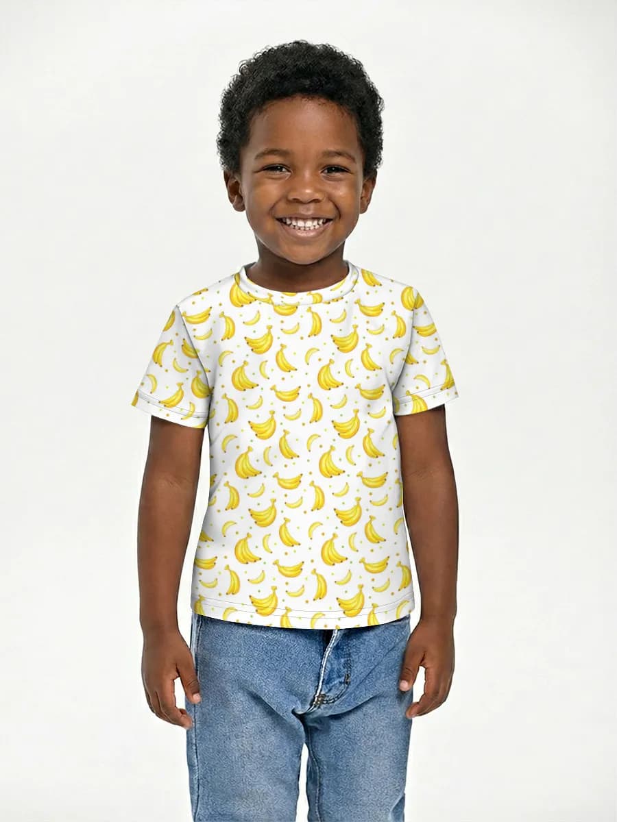 男の子 ベーシック コットンTシャツ