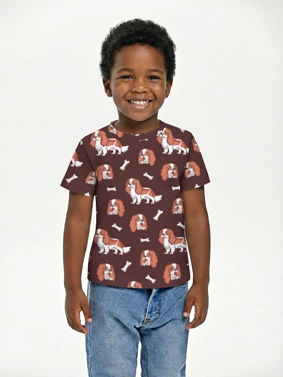 男の子 ベーシック コットンTシャツ