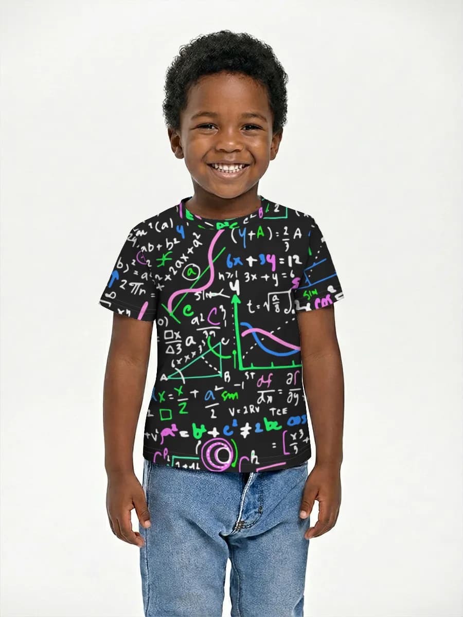 Basic Baumwoll-T-Shirt Jungen