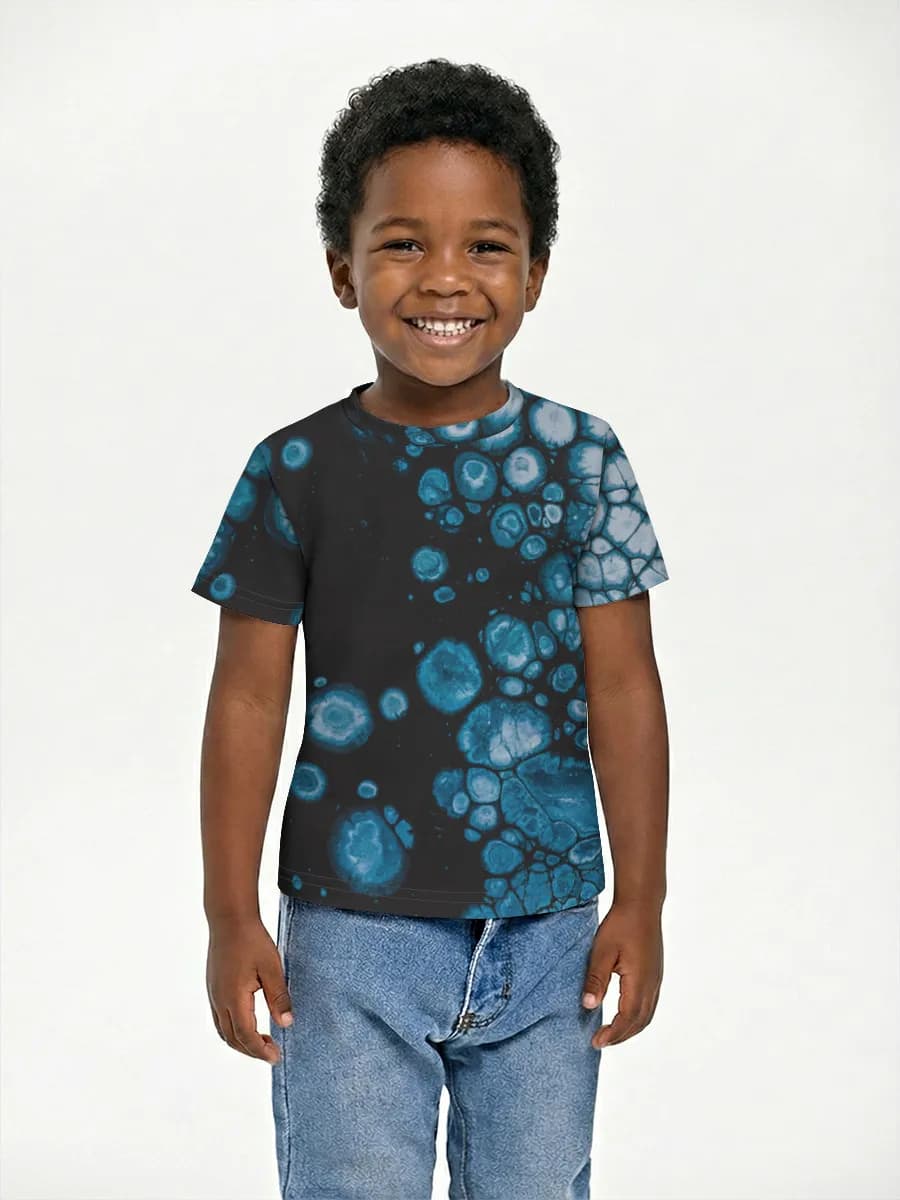 Boys' basic cotton T-shirt