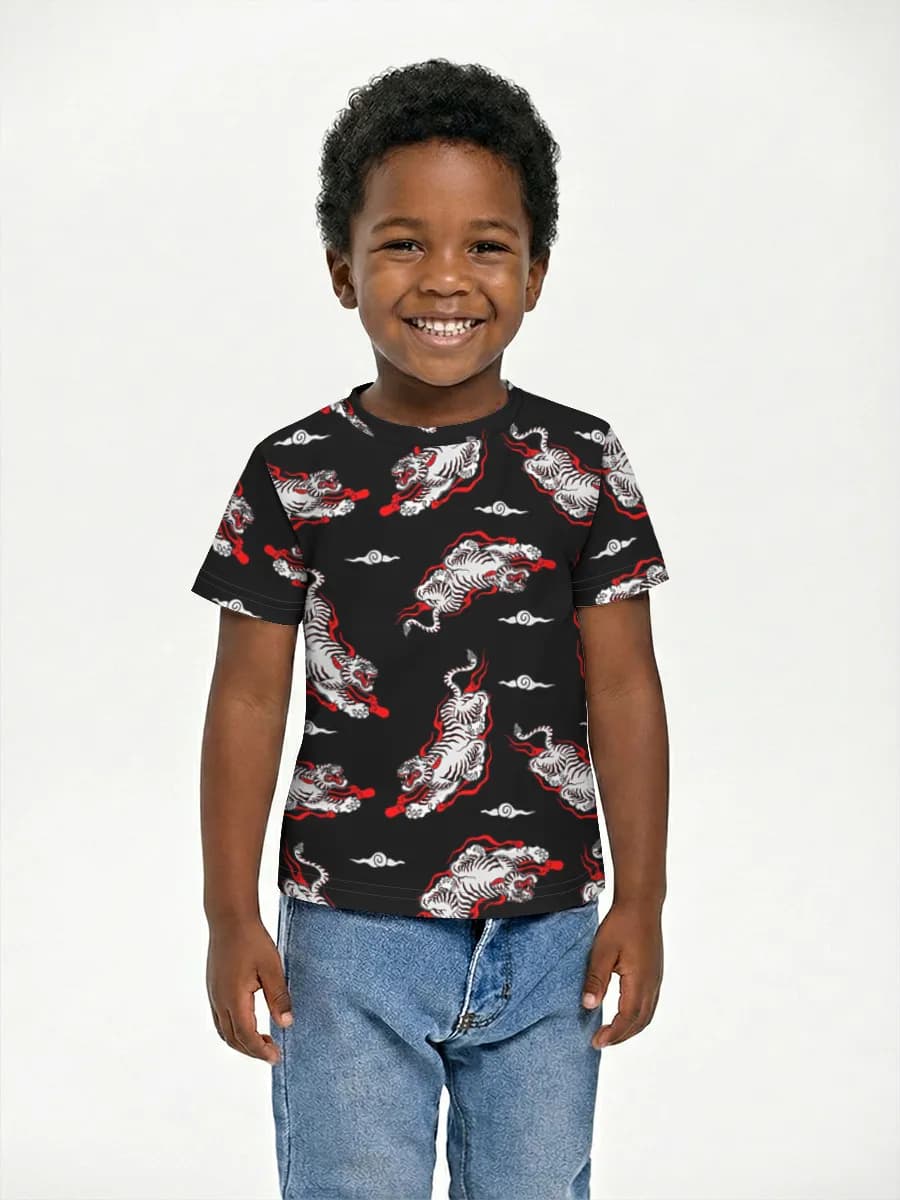 男の子 ベーシック コットンTシャツ