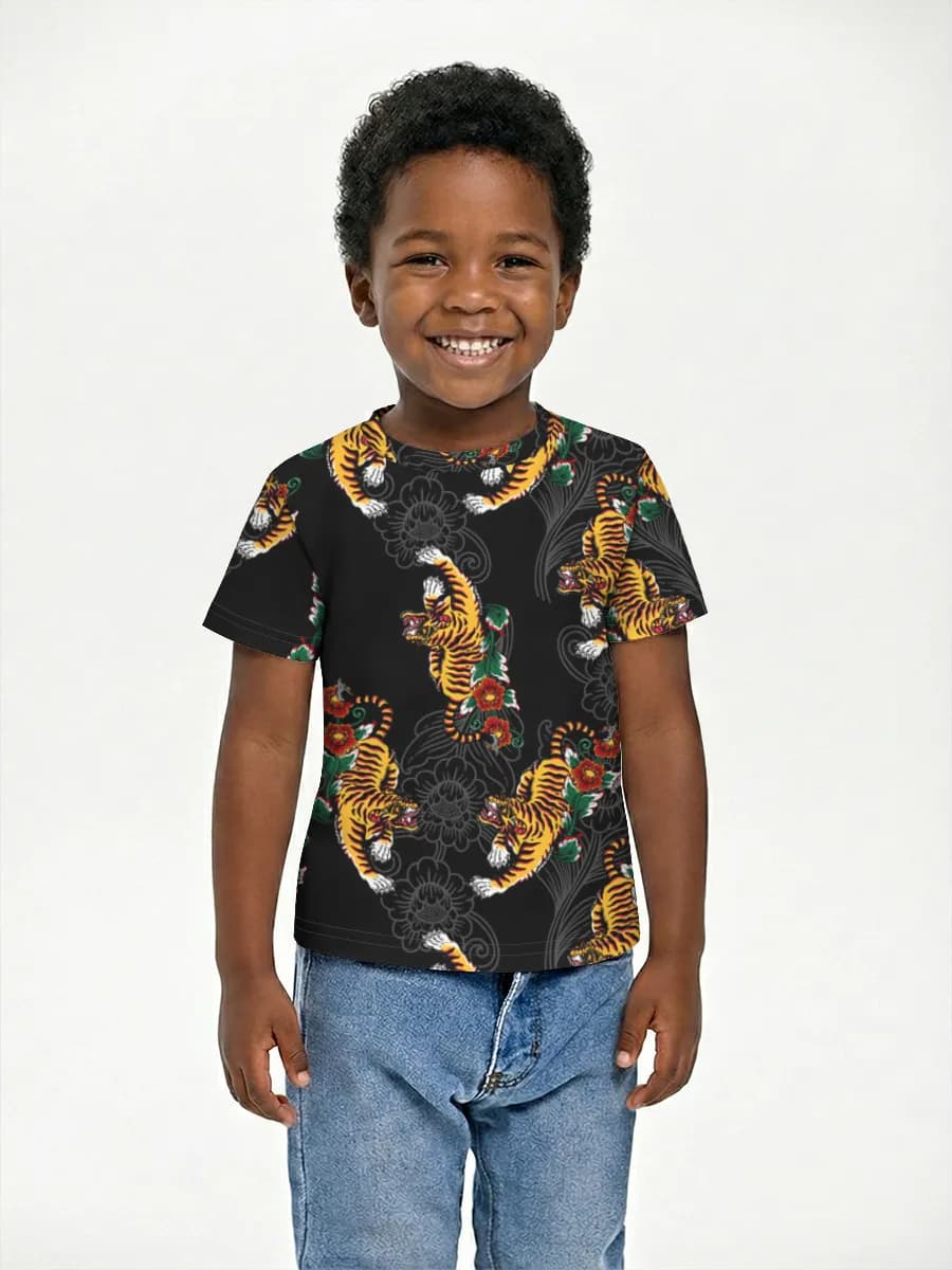 男の子 ベーシック コットンTシャツ