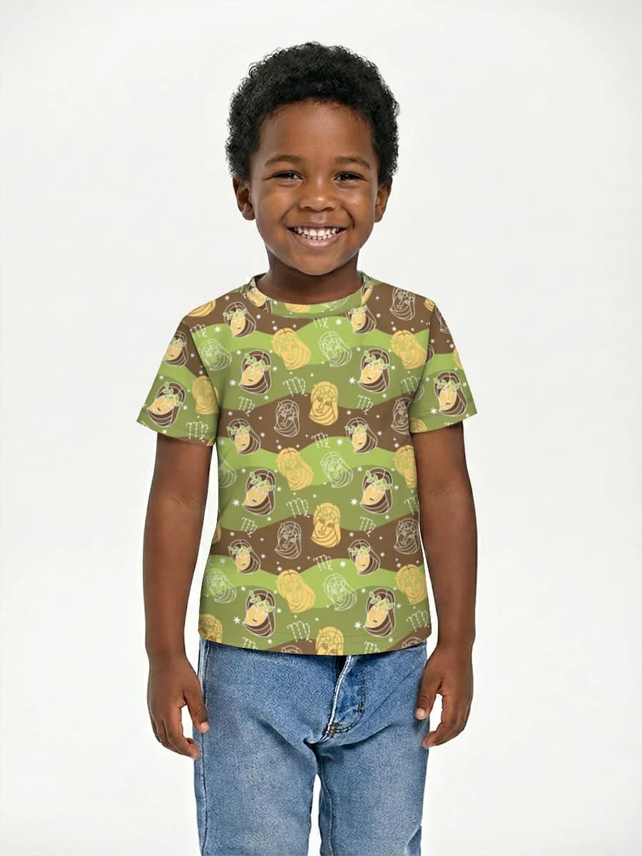 Camiseta Básica de Algodón Niño