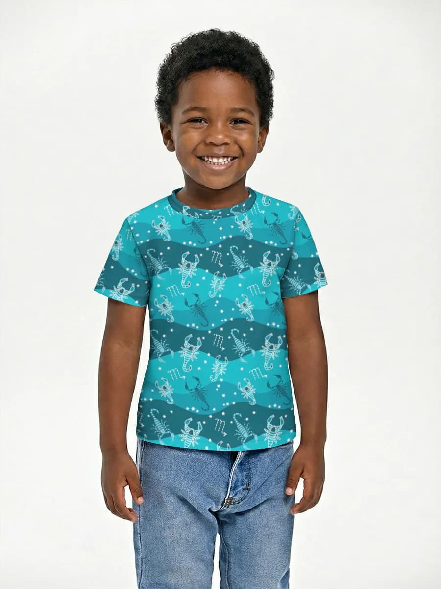 Camiseta Básica de Algodón Niño