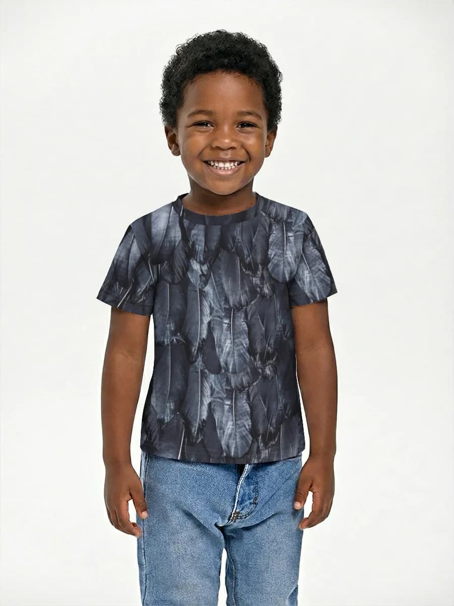 Boys' basic cotton T-shirt