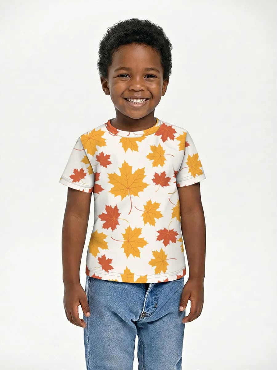 男の子 ベーシック コットンTシャツ