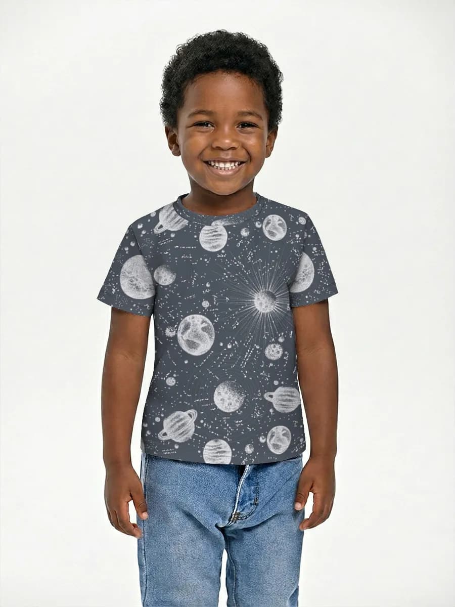 男の子 ベーシック コットンTシャツ