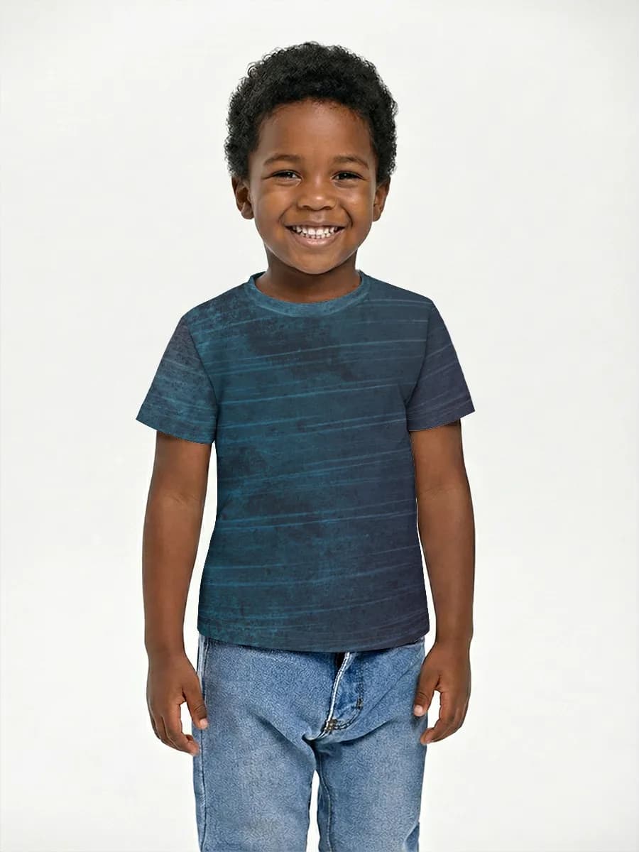 Boys' basic cotton T-shirt