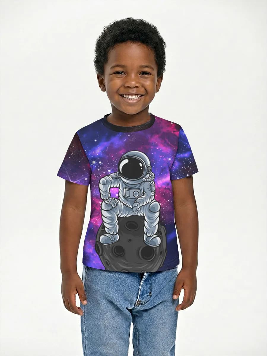 男の子 ベーシック コットンTシャツ
