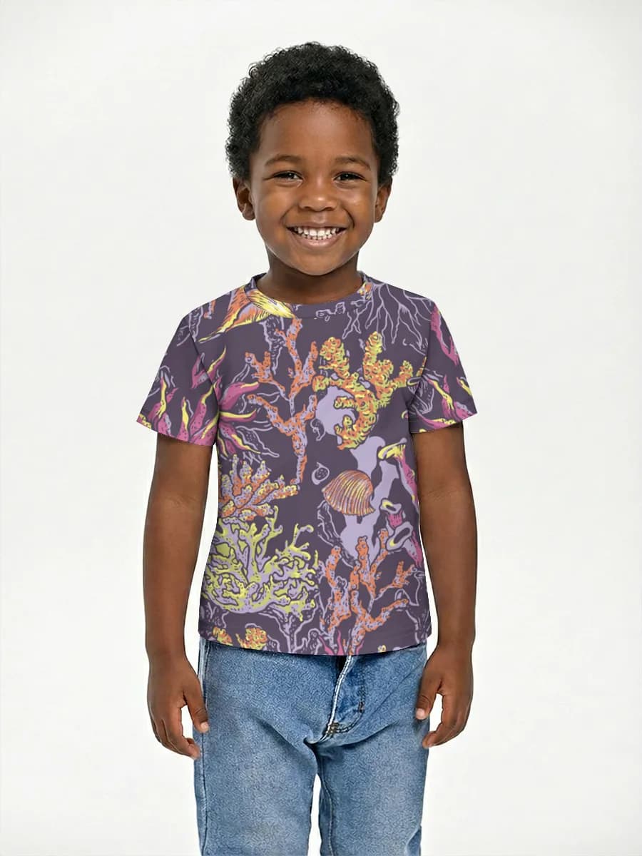 男の子 ベーシック コットンTシャツ