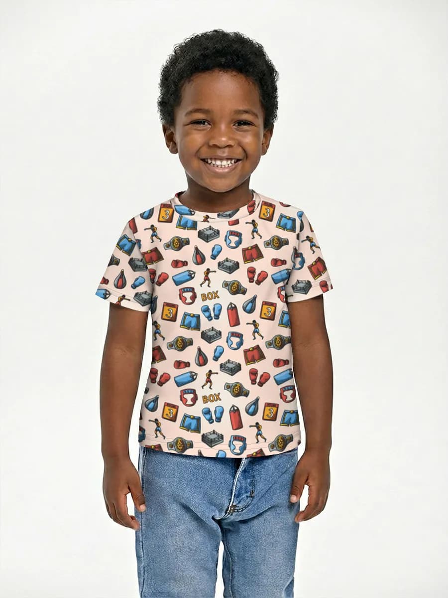 男の子 ベーシック コットンTシャツ