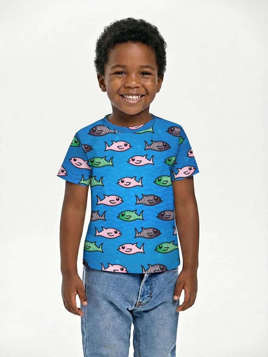 T-shirt coton basique garçon