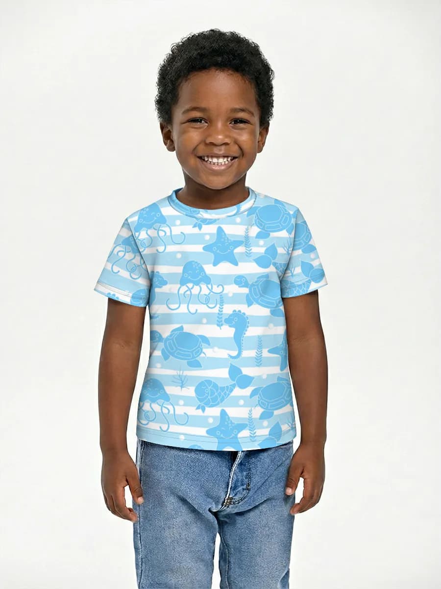 T-shirt coton basique garçon