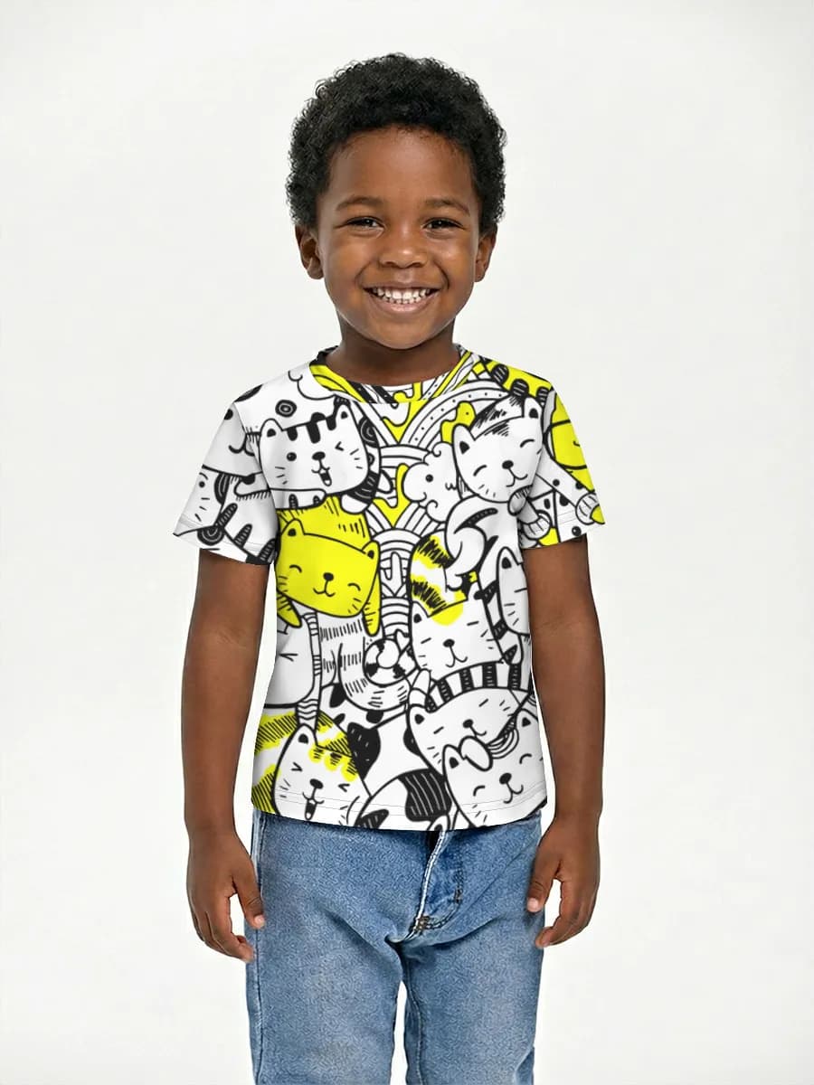 T-shirt coton basique garçon