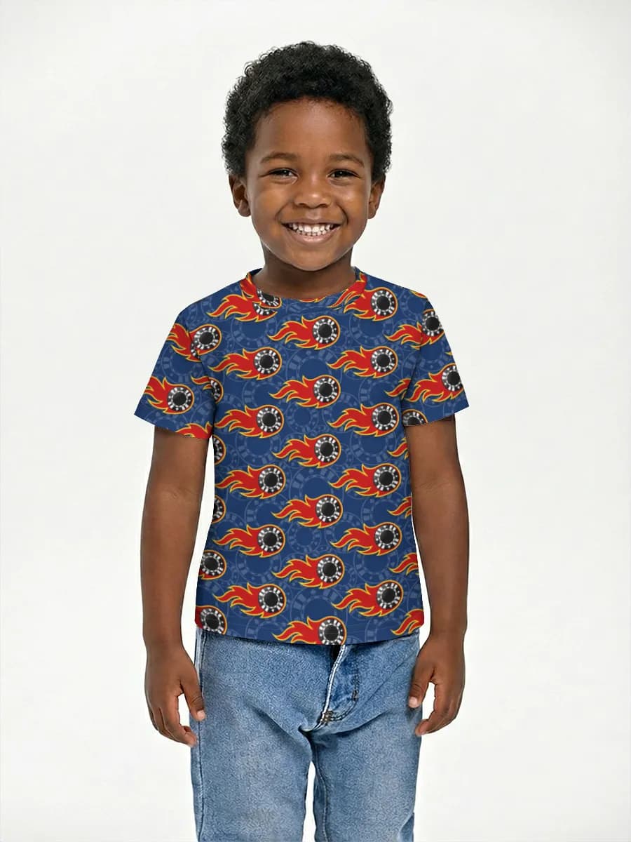 Boys' basic cotton T-shirt